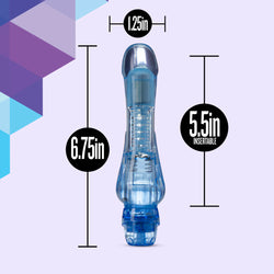 Naturally Yours Calypso Vibrator Blue