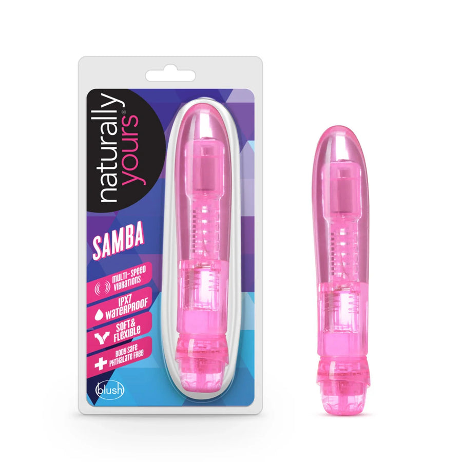 Naturally Yours Samba Vibrator Pink