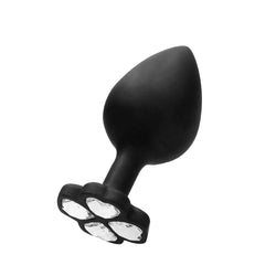 Ouch! Lucky Diamond Butt Plug Large Black