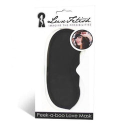 Peek-a-boo Love Mask Black