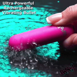 21X Vibrating Bullet with Remote - Pink