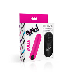 21X Vibrating Bullet with Remote - Pink