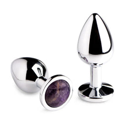 Booty Sparks Purple Heart Anal Plug Large