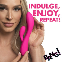 10X Flexible Silicone Rabbit - Pink