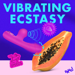 Mini Suction Rabbit Vibrator - Purple