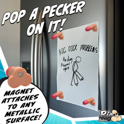 4 Pack Magnetic Snap-On Peckers
