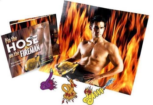 Pin the Hose On The Fireman