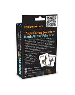 Screw U Go-Fish Style Card Game for Adults