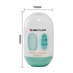 Cupid-X Twist Angel Stroker Teal