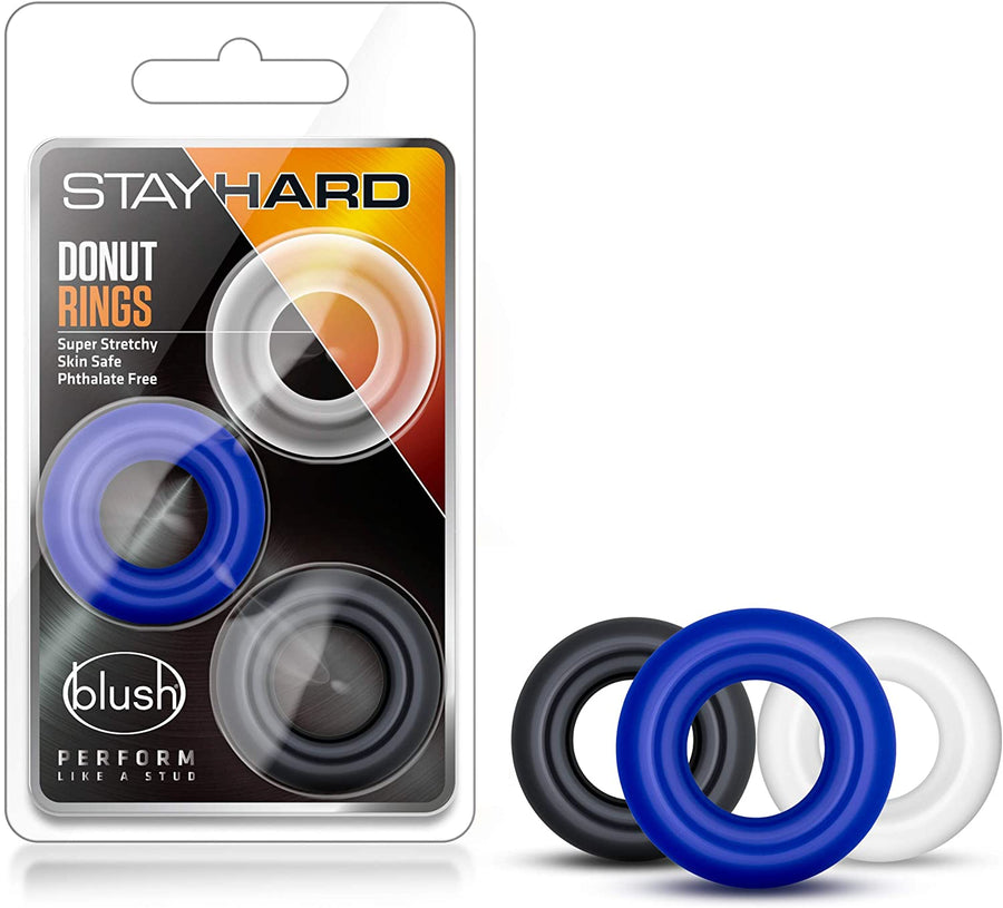 Stay Hard Donut Cock Rings