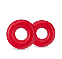 Stay Hard Donut Rings Oversized Red
