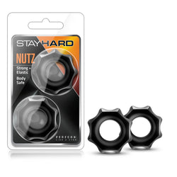 Stay Hard Nutz Cock Ring Black