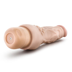Dr. Skin Cock Vibe 4 Vibrator Beige 8"