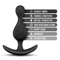 Luxe Explore Silicone Anal Plug Set