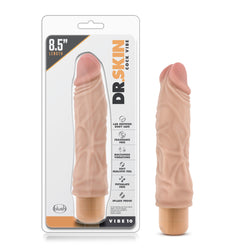 Dr. Skin Cock Vibe 10 Vibrator Beige 8.5"