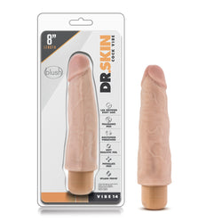 Dr. Skin Cock Vibe 14 Vibrator Beige 8"