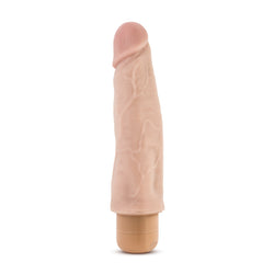 Dr. Skin Cock Vibe 14 Vibrator Beige 8"