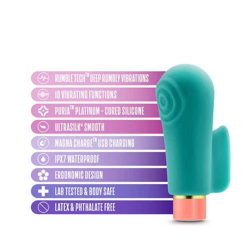 Aria Sensual AF Vibrator Teal