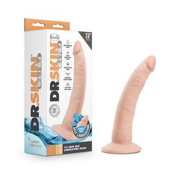 Dr. Skin Glide Self-Lubricating Dildo 7.5"