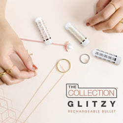 The Collection Glitzy Geo Bullet Rose Gold