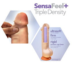 Dr. Skin Plus Posable Dildo Vanilla 5"