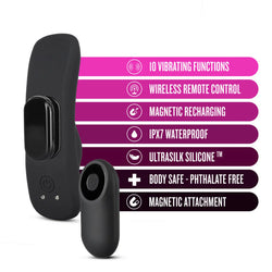 Temptasia Remote Control Panty Vibe Black