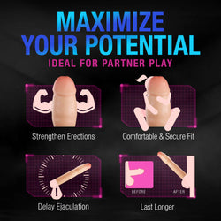Performance Plus Penis Xtender 1.5" Beige