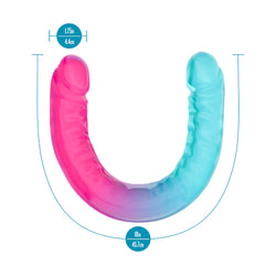 B Yours Candy Papi XXL Double Dildo 17.75in