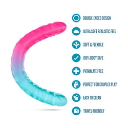 B Yours Candy Papi XXL Double Dildo 17.75in