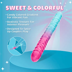 B Yours Candy Papi XXL Double Dildo 17.75in