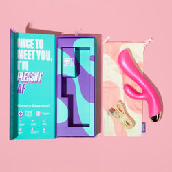 Aria Pleasin AF Vibrator Fuchsia
