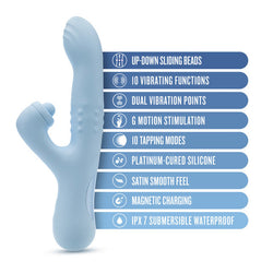 Blush Devin Vibrator Blue