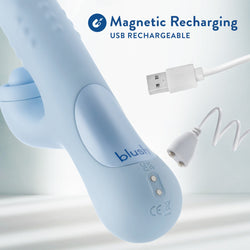 Blush Devin Vibrator Blue