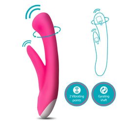 Hop Cottontail Plus Vibrator Hot Pink