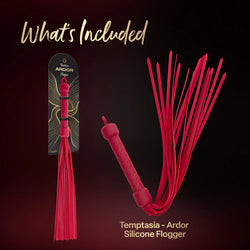 Temptasia Ardor Flogger Red