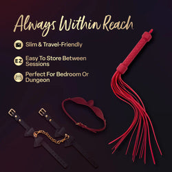 Temptasia Ardor Flogger Red