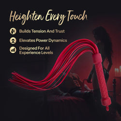 Temptasia Ardor Flogger Red