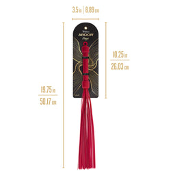 Temptasia Ardor Flogger Red