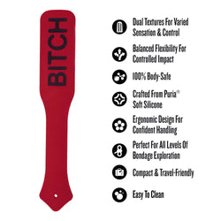 Temptasia Ardor Bitch Paddle Red