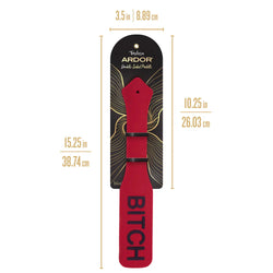 Temptasia Ardor Bitch Paddle Red