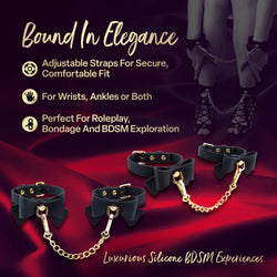 Temptasia Ardor Restraint Set Black Bow