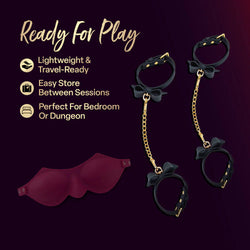 Temptasia Ardor Restraint Set Black Bow