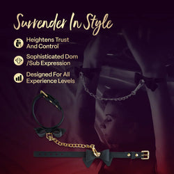 Temptasia Ardor Restraint Set Black Bow