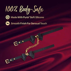 Temptasia Ardor Restraint Set Black Bow