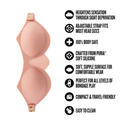 Temptasia Ardor Silicone Blindfold Pink