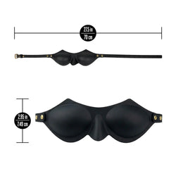 Temptasia Ardor Silicone Blindfold Black