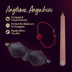 Temptasia Ardor Silicone Blindfold Black