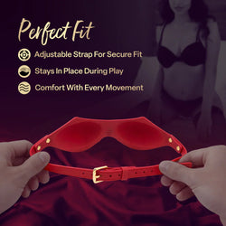 Temptasia Ardor Silicone Blindfold Red