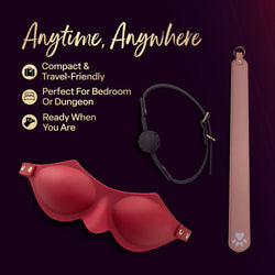 Temptasia Ardor Silicone Blindfold Red