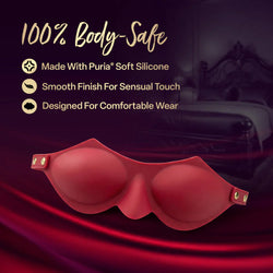 Temptasia Ardor Silicone Blindfold Red